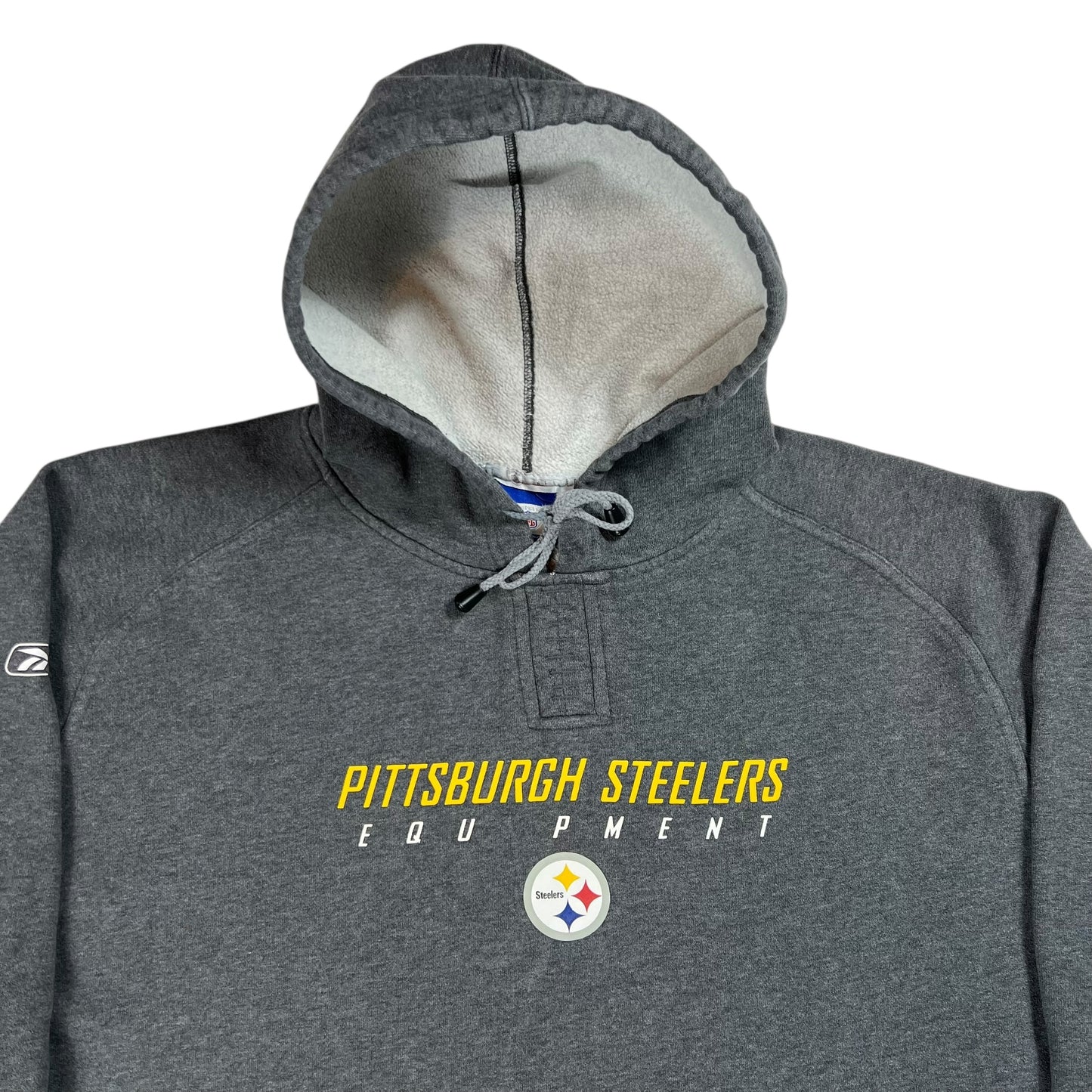 Vintage Y2K Reebok Pittsburgh Steelers NFL hoodie (XL)