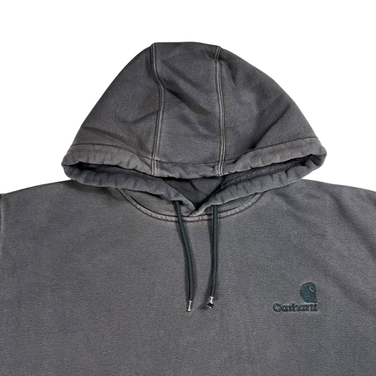 Vintage Y2K Carhartt heavy weight faded hoodie (XL)