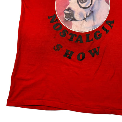 Vintage 1975 Jeff Geist Nostalgia Show Pete the Pup faded tee (M)