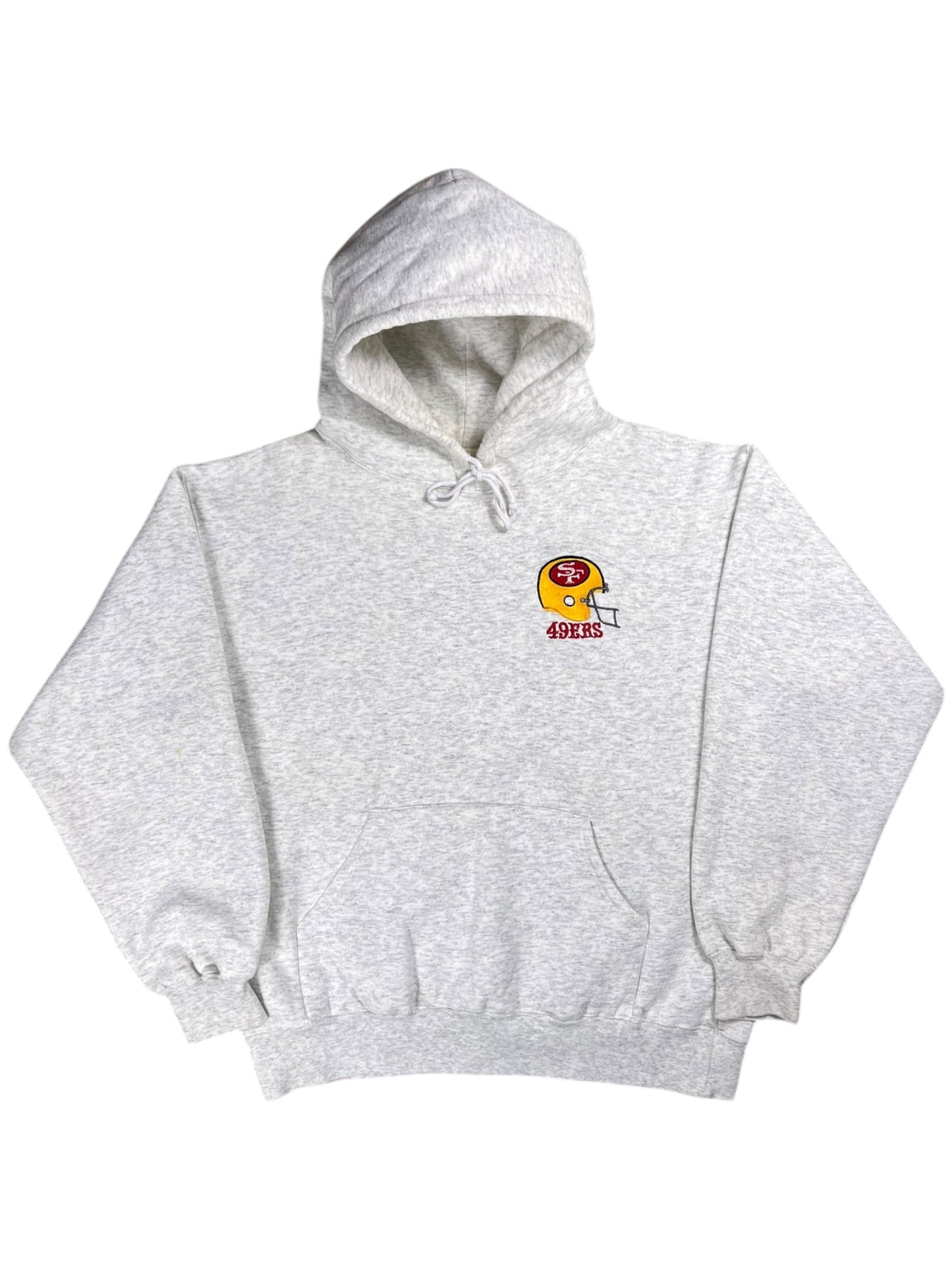 Vintage 80s San Francisco 49ers Helmet NFL hoodie (L)