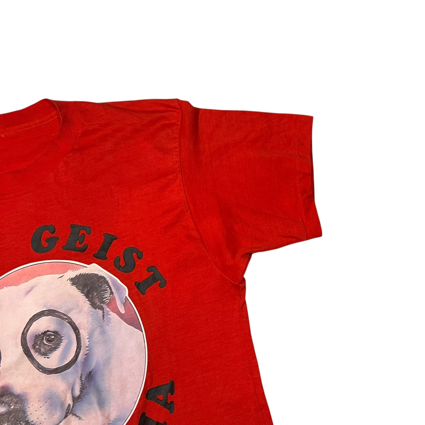 Vintage 1975 Jeff Geist Nostalgia Show Pete the Pup faded tee (M)