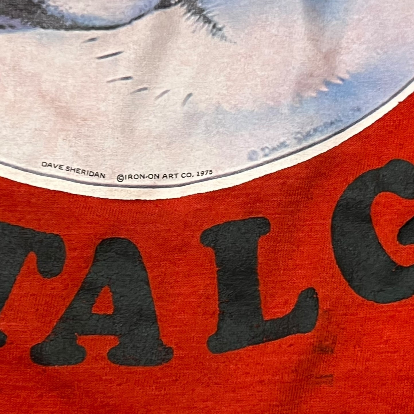 Vintage 1975 Jeff Geist Nostalgia Show Pete the Pup faded tee (M)