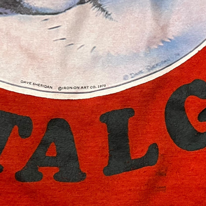 Vintage 1975 Jeff Geist Nostalgia Show Pete the Pup faded tee (M)