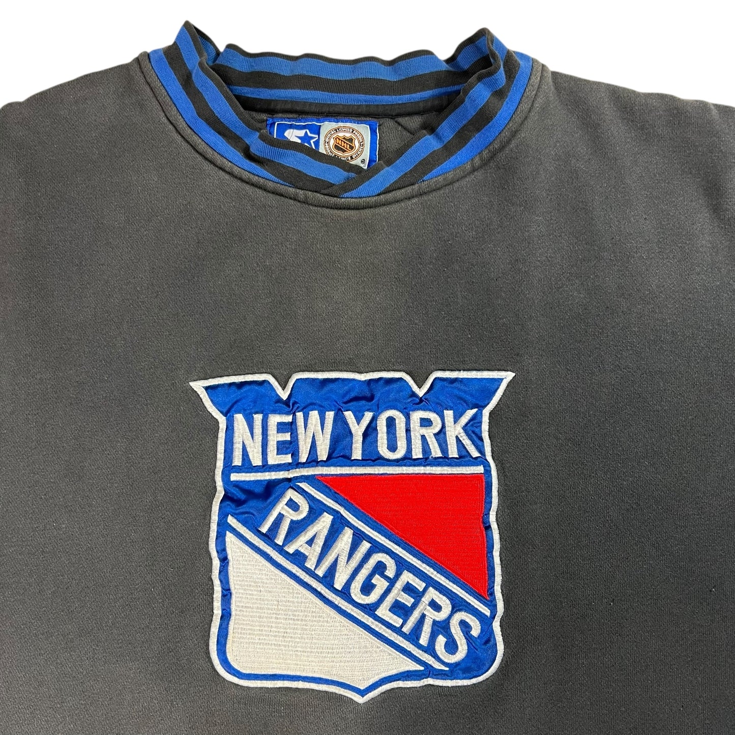 Vintage 90s Starter New York Rangers pockets crewneck (L)