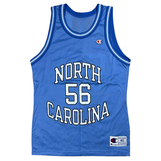 Vintage 90s Champion University of North Carolina UNC Tar Heels College basketball jersey (M)
