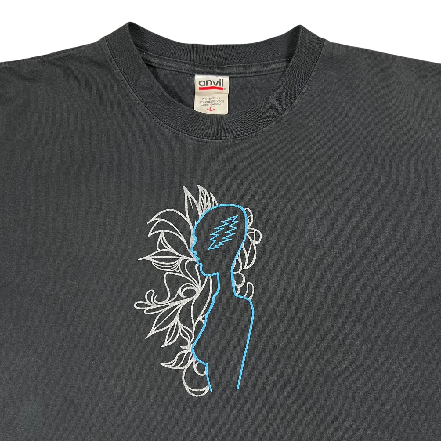 Vintage 90s Grateful Dead Althea silhouette faded band lot tee (L)