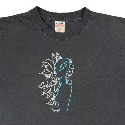 Vintage 90s Grateful Dead Althea silhouette faded band lot tee (L)