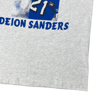 Vintage 90s Prime Time Deion Sanders Dallas Cowboys NFL lot tee (L)