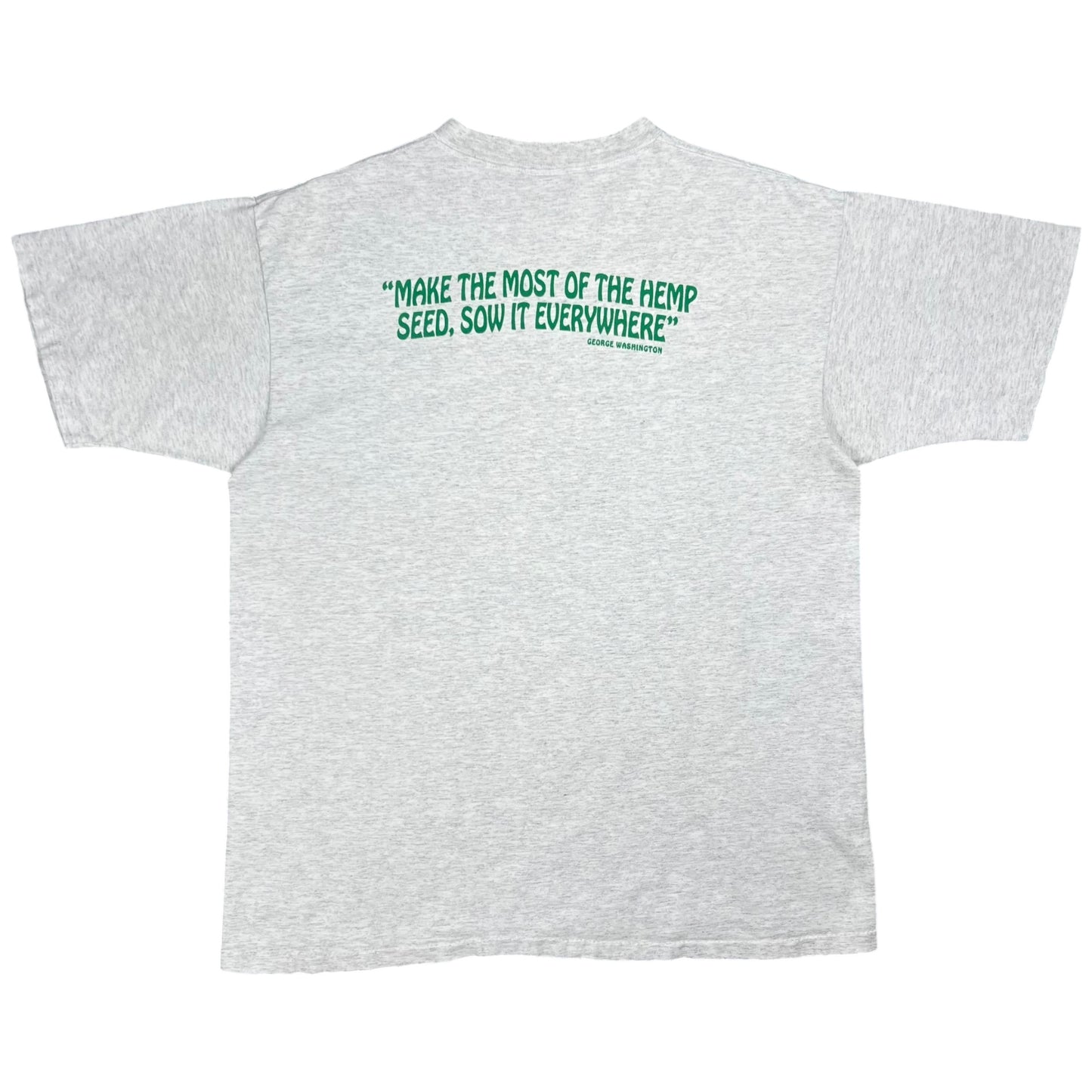 Vintage 1993 George Washington Joint Hemp tee (XL)