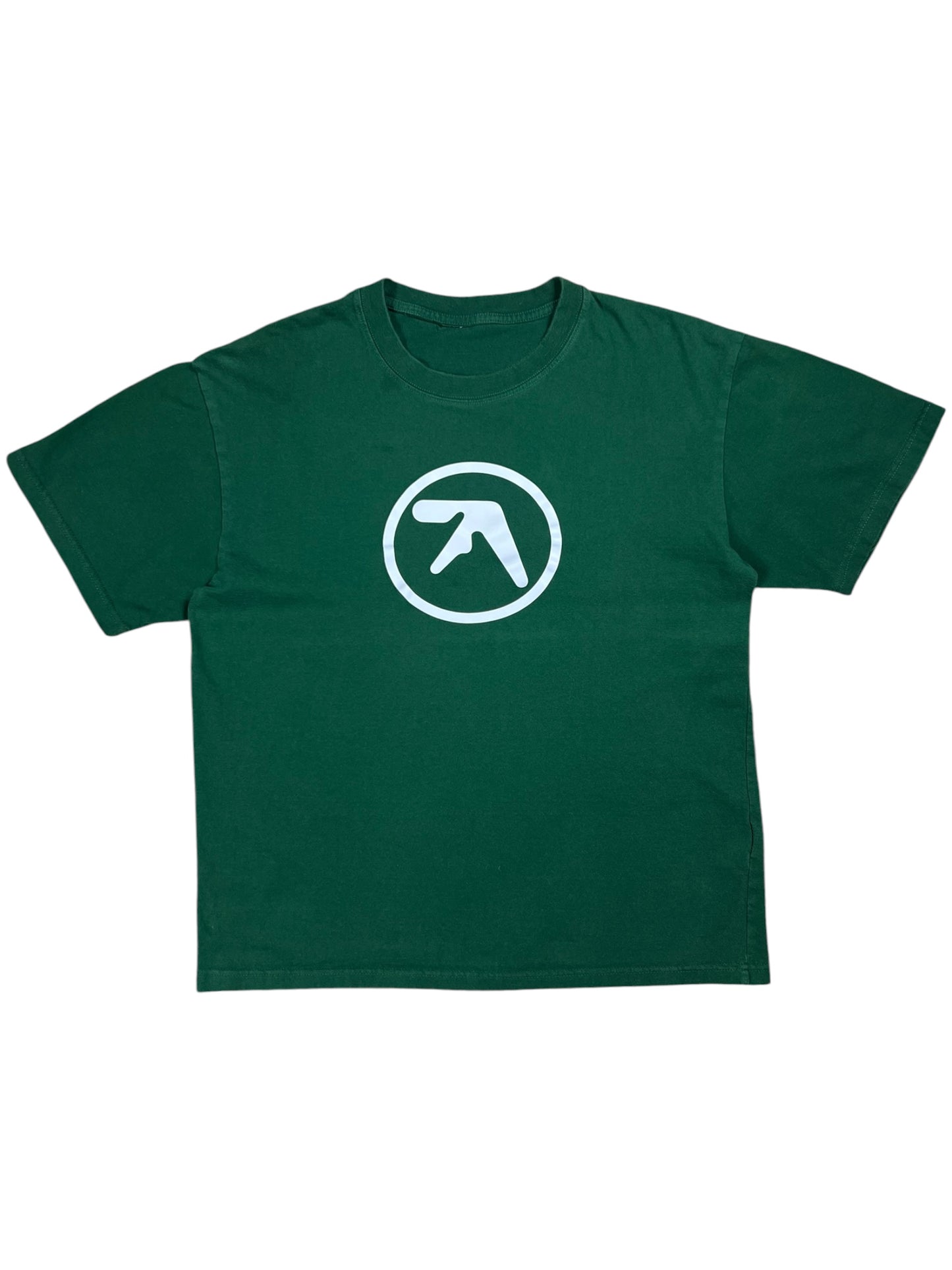 Y2K Aphex Twin logo band tee (M)