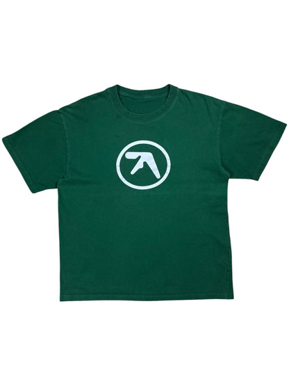 Y2K Aphex Twin logo band tee (M)