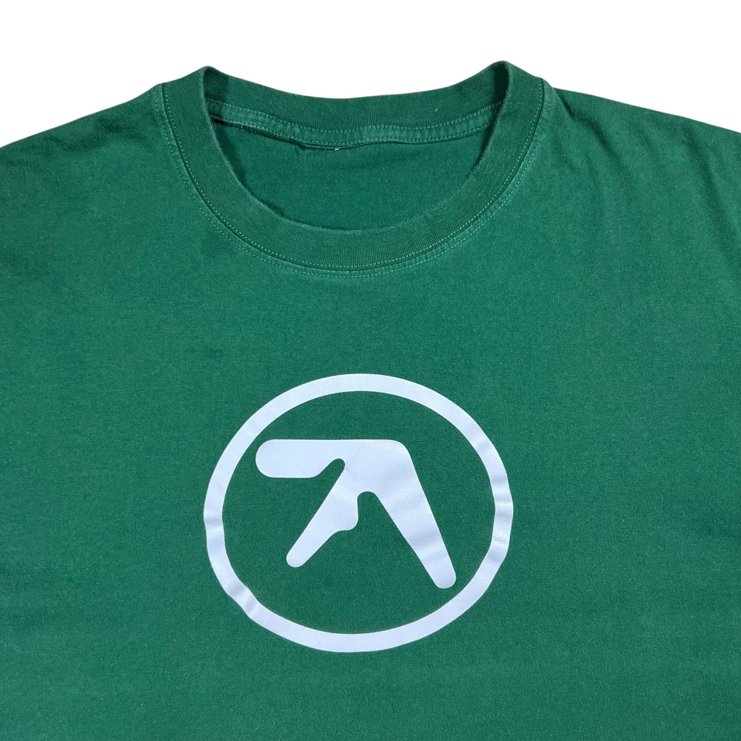 Y2K Aphex Twin logo band tee (M)