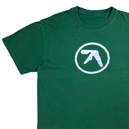 Y2K Aphex Twin logo band tee (M)