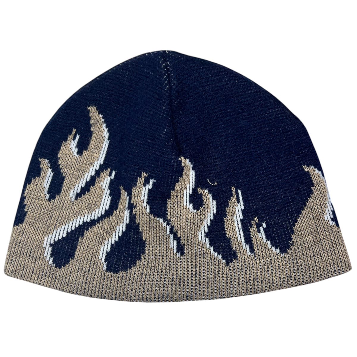 Vintage 90s Pitt Panthers University of Pittsburgh flames beanie skull cap