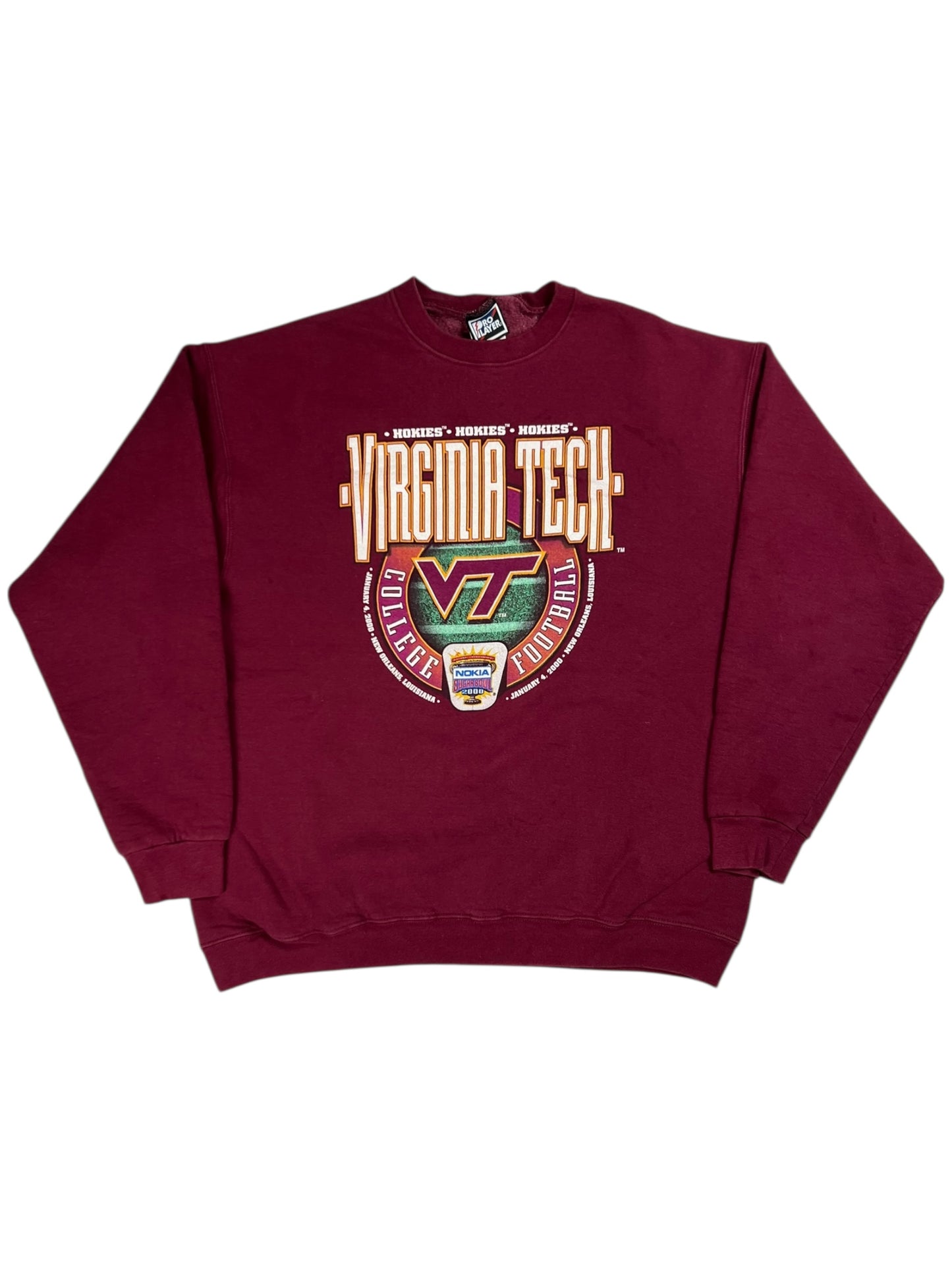 Vintage 2000 Pro Player Virginia Tech Hokies crewneck (XL)