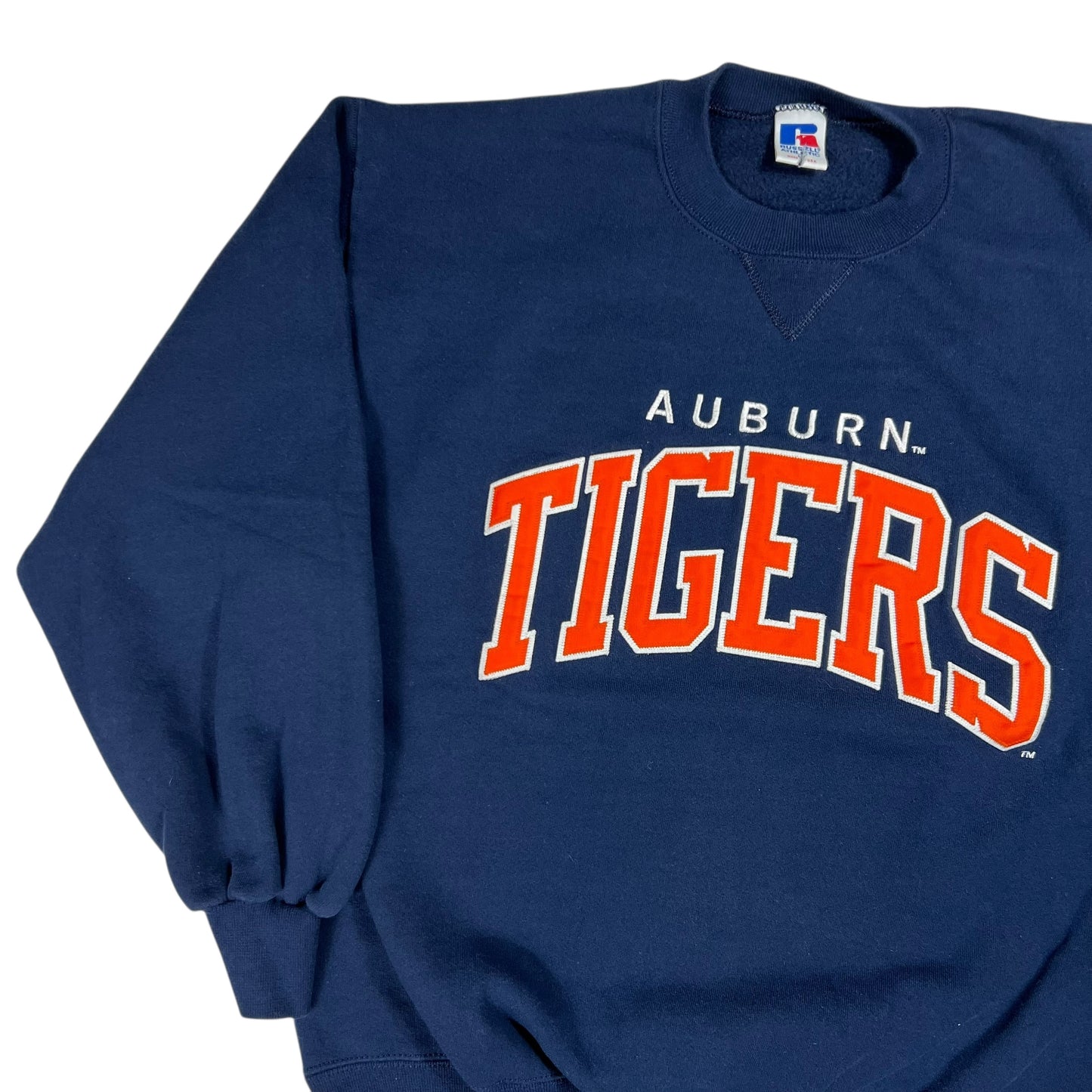 Vintage 90s Russell Athletic Auburn University Tigers crewneck (L)