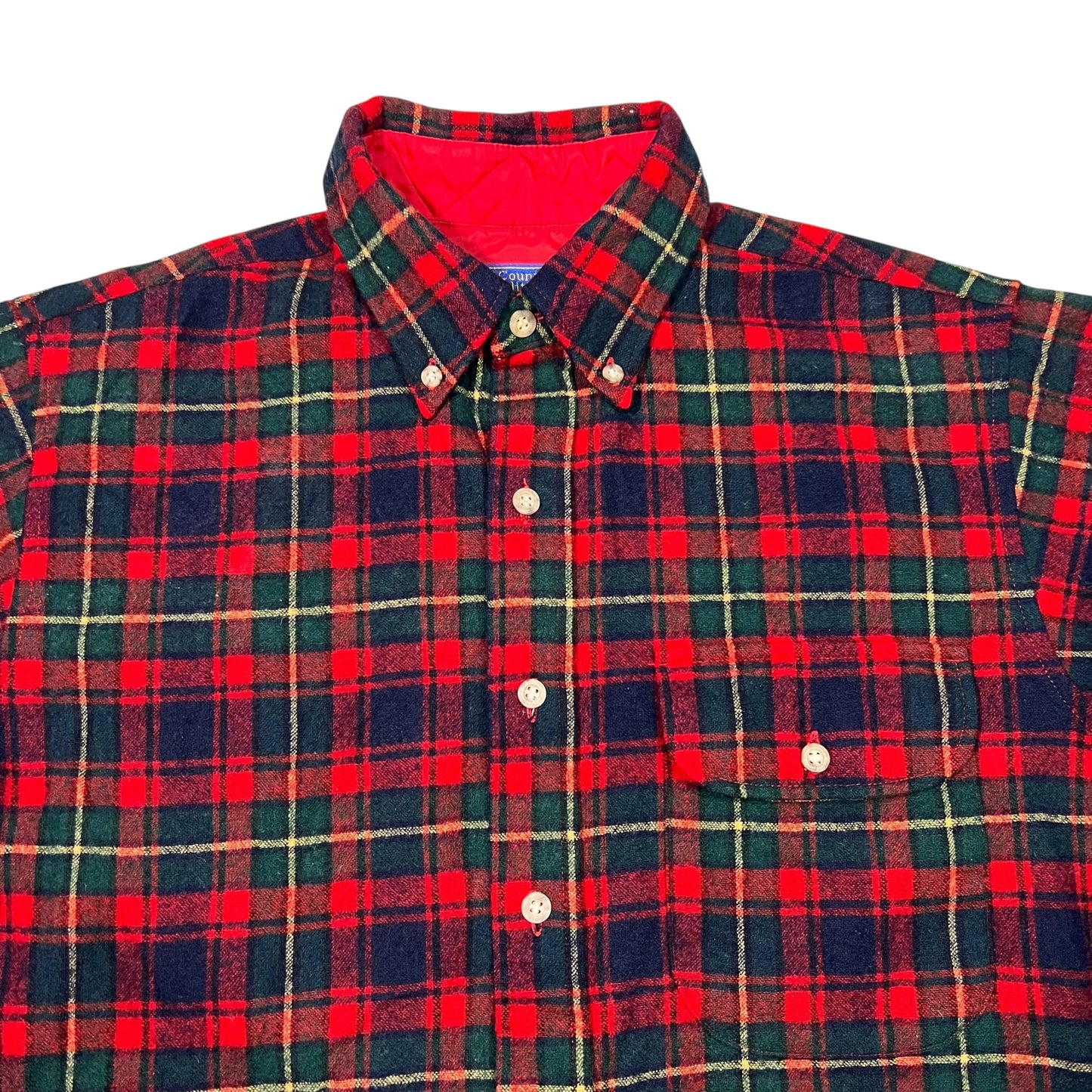 Vintage 90s Pendleton Country Traditionals flannel button up shirt (M)