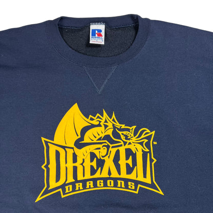 Vintage 90s Russell Athletic Drexel University Dragons Crewneck (L)