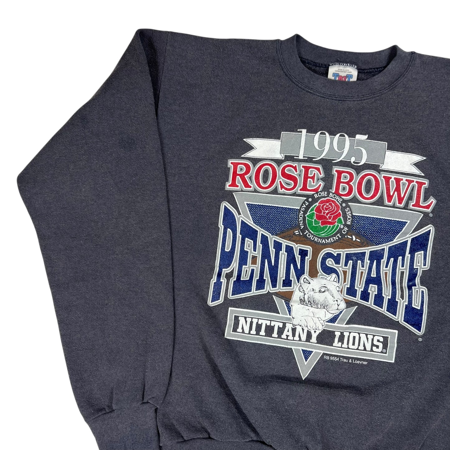 Vintage 1995 Penn State Nittany Lions Rose Bowl College Football crewneck (M)
