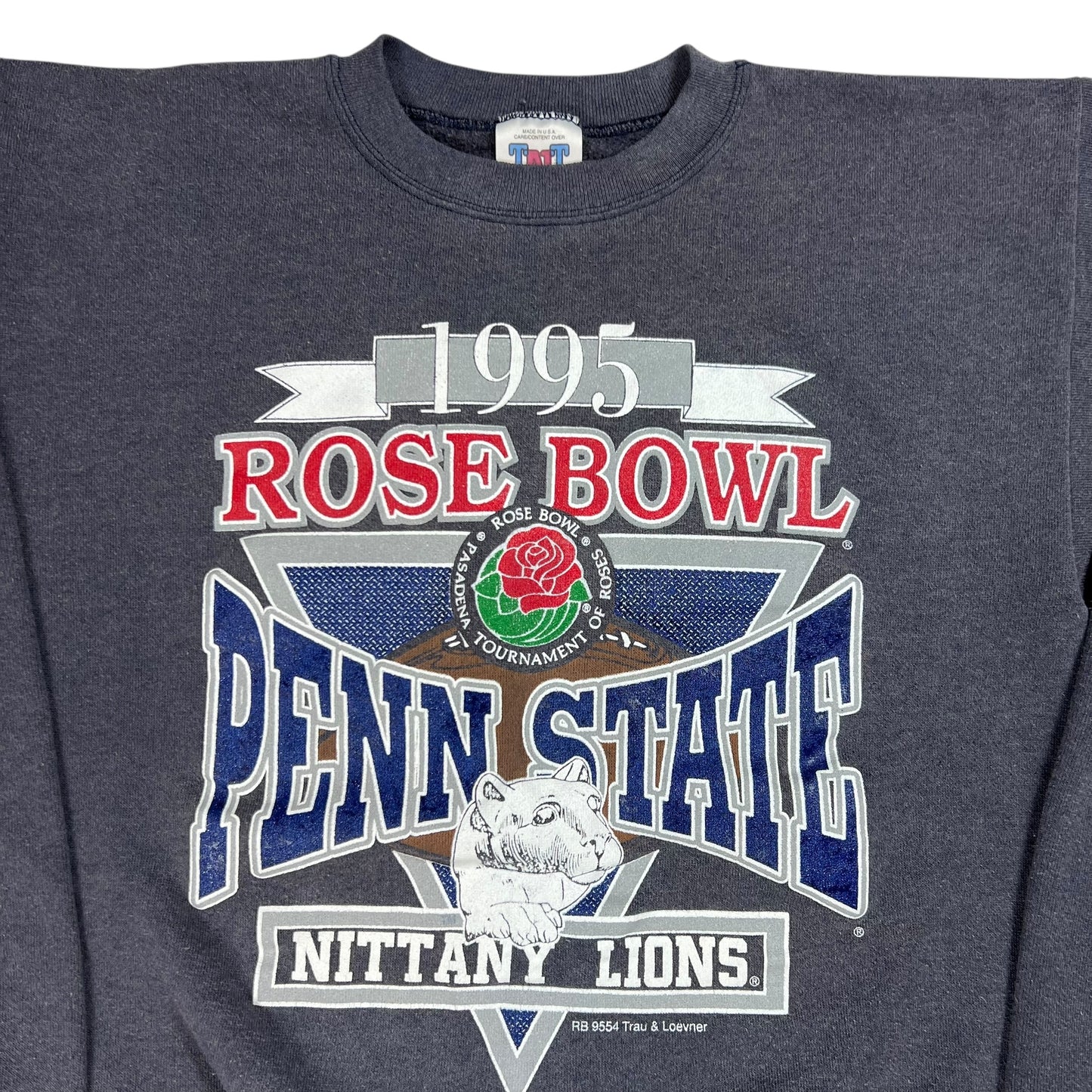 Vintage 1995 Penn State Nittany Lions Rose Bowl College Football crewneck (M)