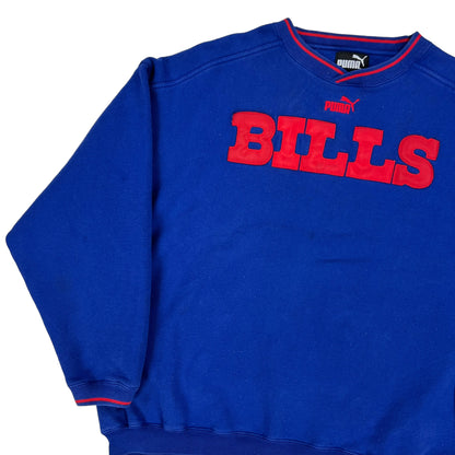 Vintage 90s Puma Buffalo Bills crewneck (XXL)