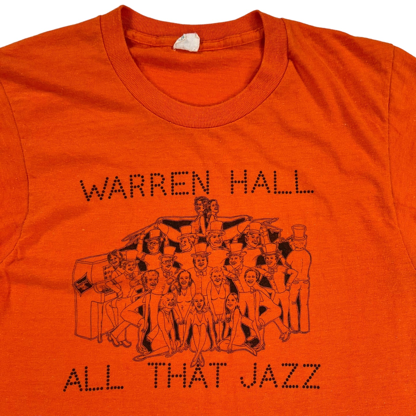 Vintage 1981 Warren Hall all that jazz tee (S)