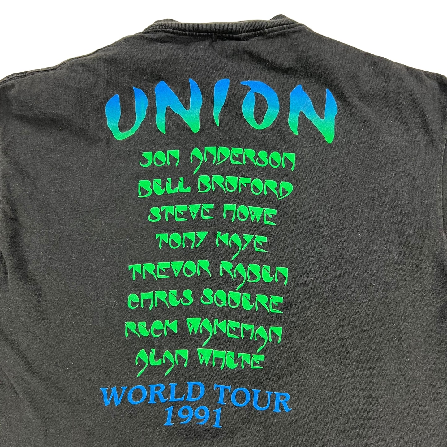 Vintage 1991 Brockum YES Union tour band tee (L)