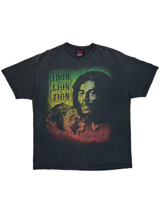 2007 Zion Bob Marley Iron Like A Lion in Zion tee (XL)