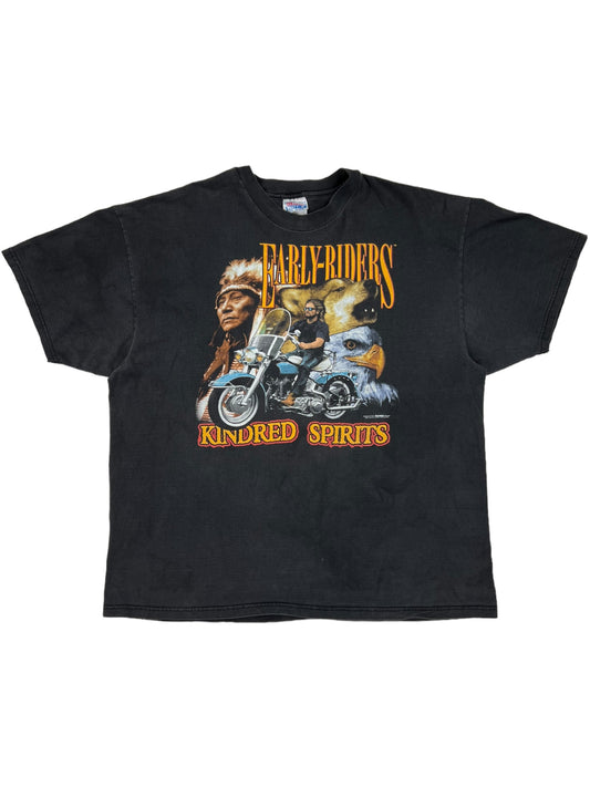 Vintage 1996 Easy Riders Kindred Spirits biker tee (XL)