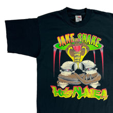 Load image into Gallery viewer, Vintage 90s Jake The Snake He’s Alive! Wrestling tee (M)