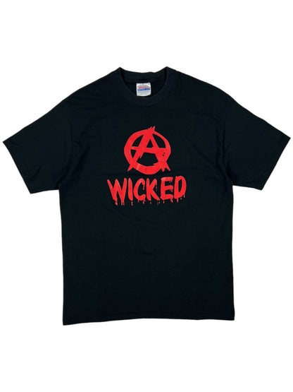 Vintage Y2K Wicked Anarchist Fear This tee (M)