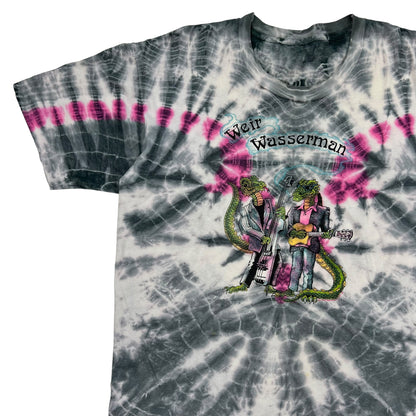 Vintage 90s Bob Weir Rob Wasserman Grateful Dead tie dye tee (L)