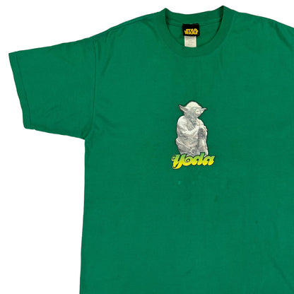 Vintage Y2K Star Wars Master Yoda tee (L)