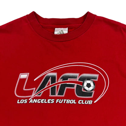 Vintage Y2K Adidas Los Angeles Futbol Club soccer tee (L)