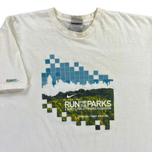 Load image into Gallery viewer, Vintage 2004 Nike Town Run for the parks running tee (XL)