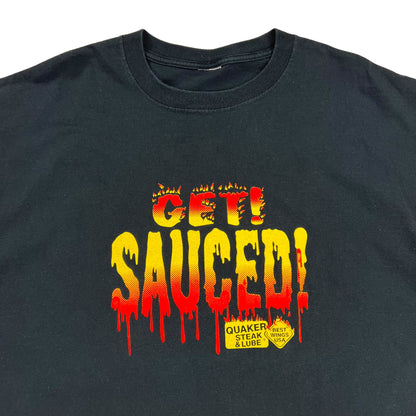 Vintage Y2K Get Sauced! Quaker steak & lube tee (XXL)