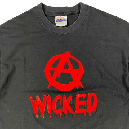 Vintage Y2K Wicked Anarchist Fear This tee (M)