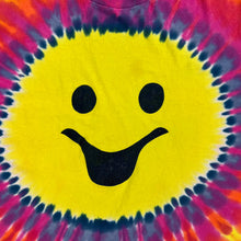 Load image into Gallery viewer, Vintage 90s Smiley face tie dye tee (S)