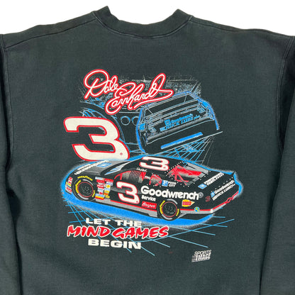 Vintage 90s Dale Earnhardt NASCAR racing crewneck (L)