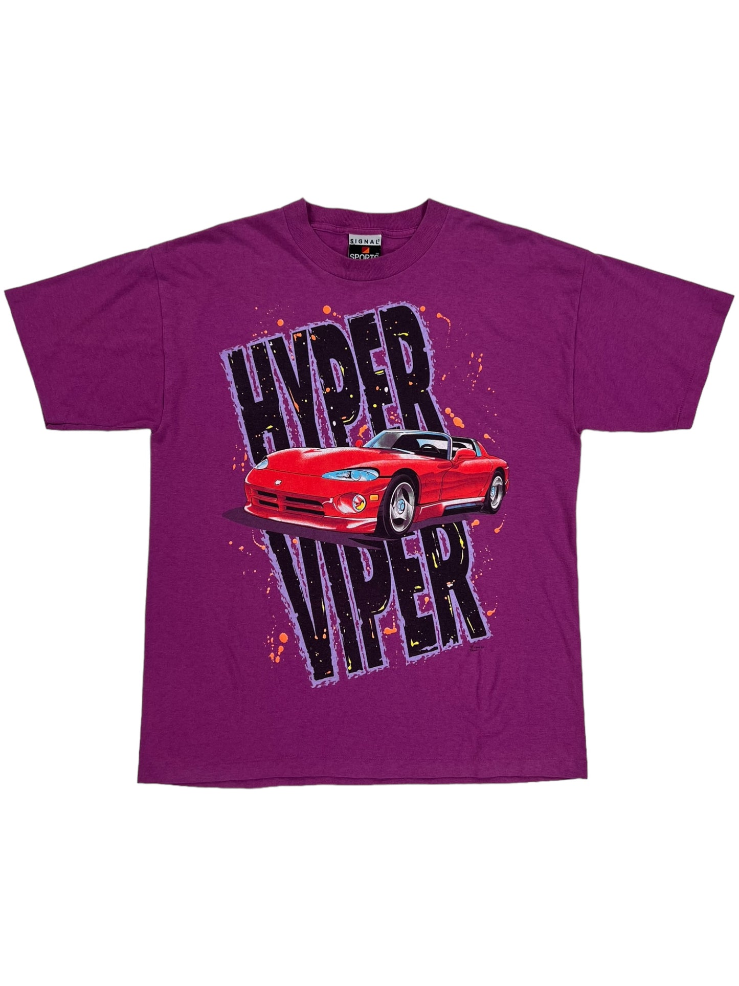 Vintage 1992 Dodge Hyper Viper car tee (L)