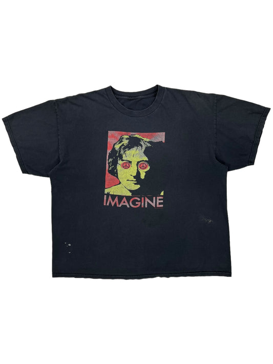 Vintage 2004 John Lennon Imagine war is over if you want it tee (XXL)