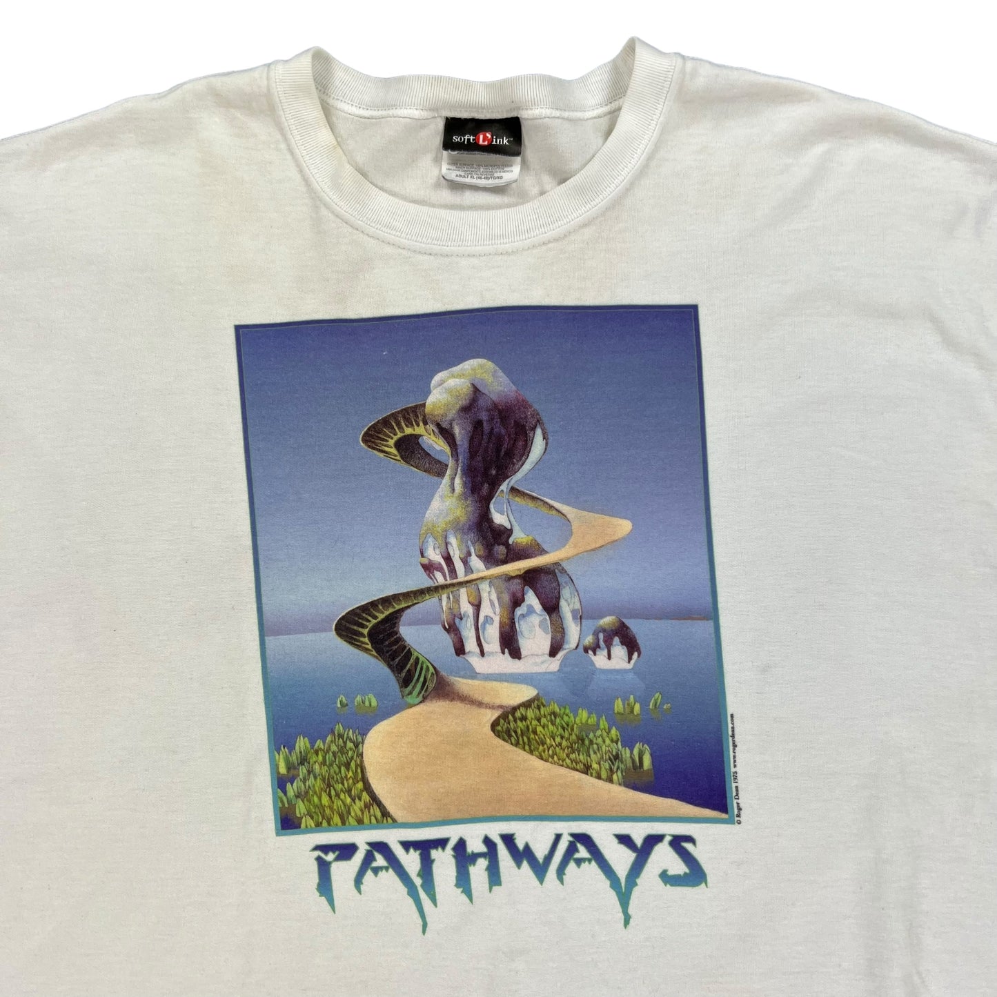 Vintage Y2K YES Pathways Roger Dean art band tee (XL)