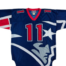 Load image into Gallery viewer, Vintage 90s Starter New England Patriots jumbo all over print NFL jersey (XL)