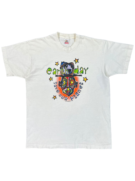 Vintage 1994 Earth Day save our planet art tee (XL)