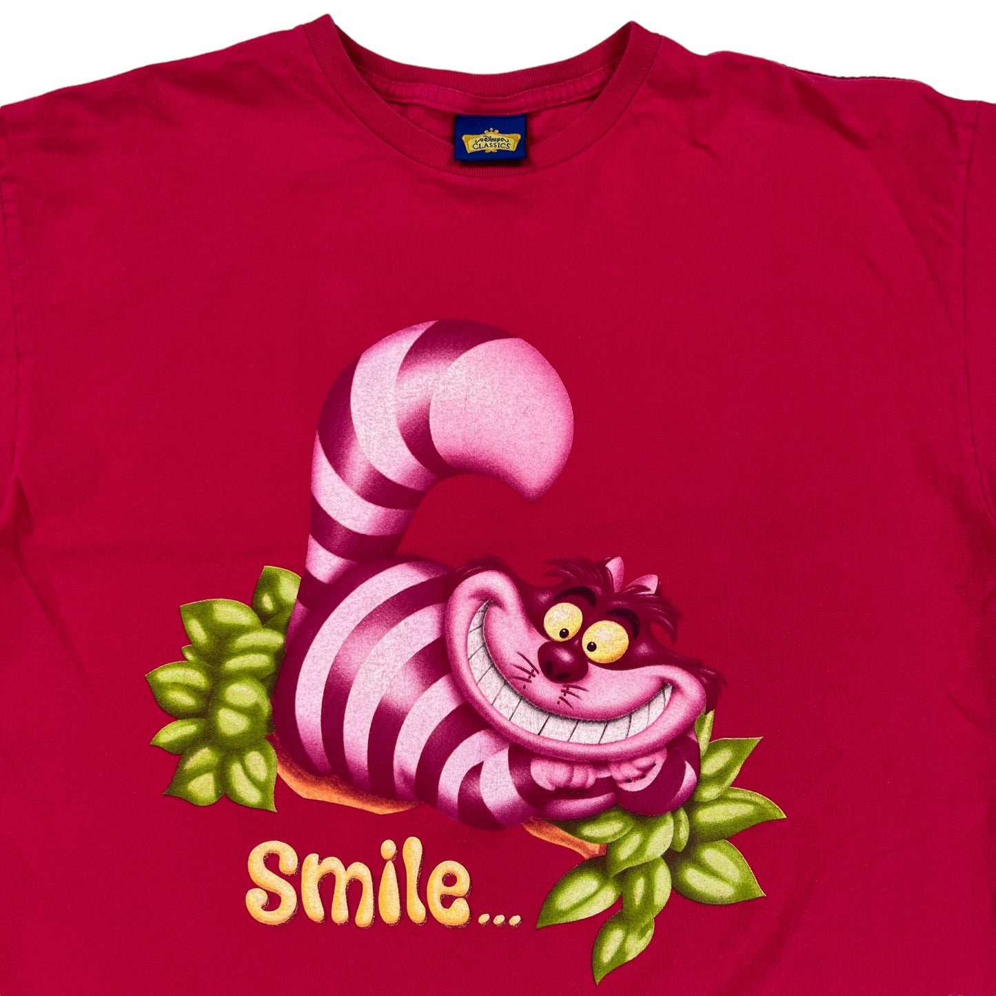 Vintage 90s Disney Alice in Wonderland Cheshire Cat tee (L)