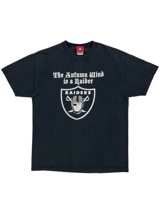 Vintage Y2K Oakland Raiders The Autumn Wind tee (L)