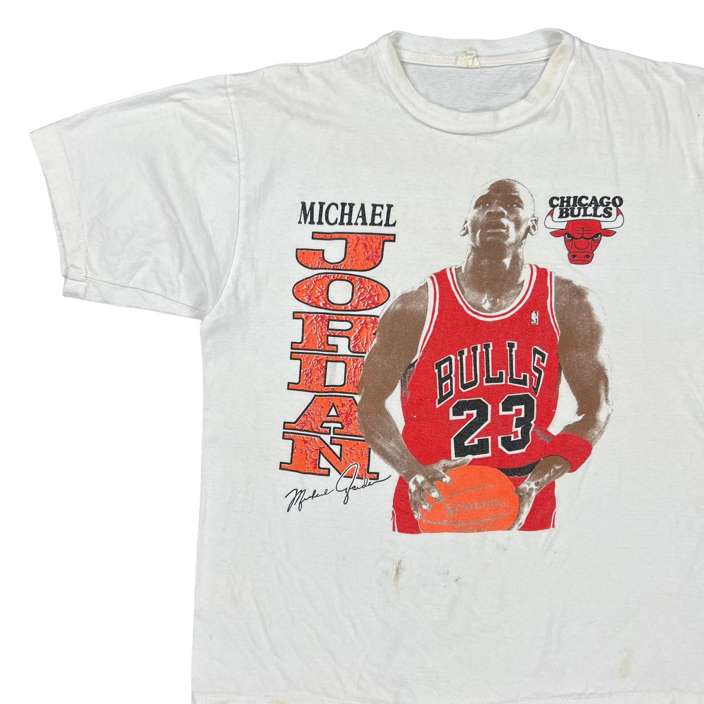 Vintage 90s Chicago Bulls Michael Jordan tee (L)