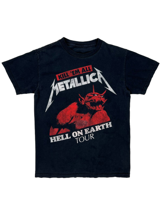 Vintage Y2K Metallica Hell on Earth tour band tee (S)