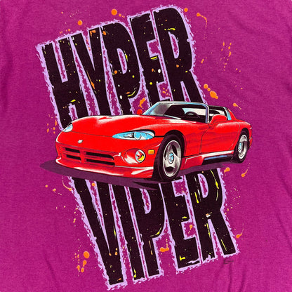 Vintage 1992 Dodge Hyper Viper car tee (L)