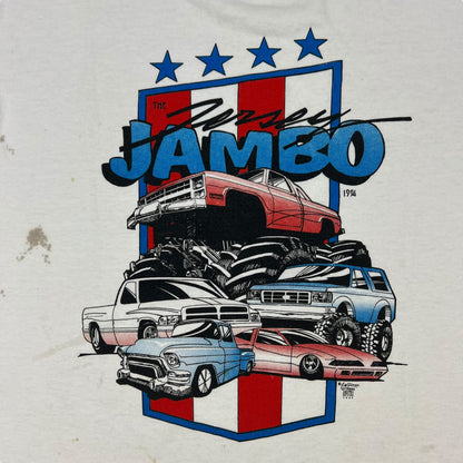 Vintage 1994 Jersey Jambo trucks tee (L)